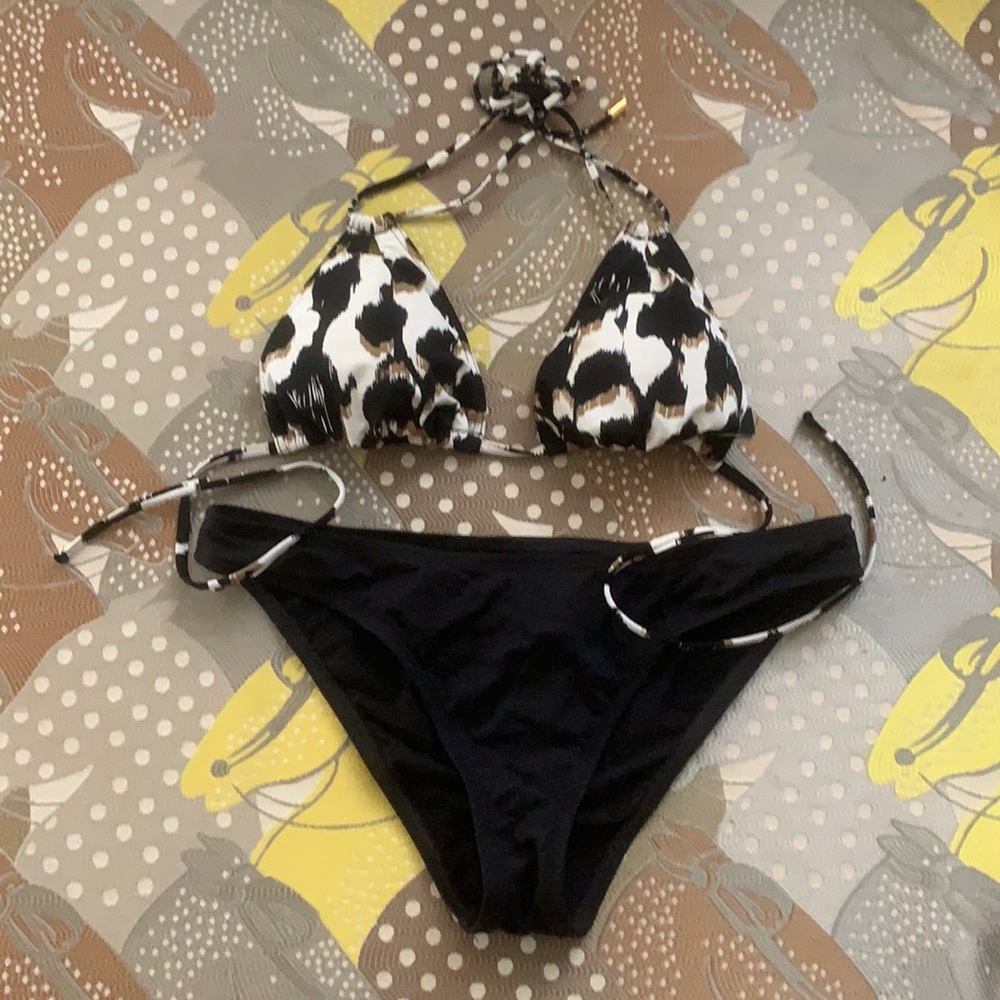 La Blanca Animal Print Bikini Set